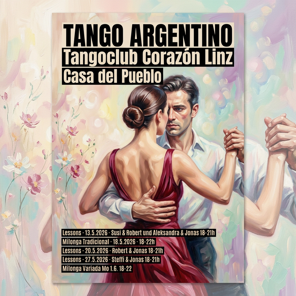 Tango Argentino Tangoclub Corazón Linz